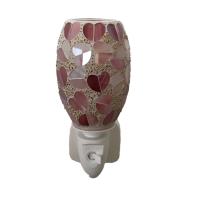 Sense Aroma Red Heart Oval Mosaic Plug In Wax Melt Warmer Extra Image 1 Preview